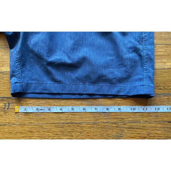 FAIR HARBOR Gray/Blue Striped Swim Shorts sz XL - Picture 11 of 11